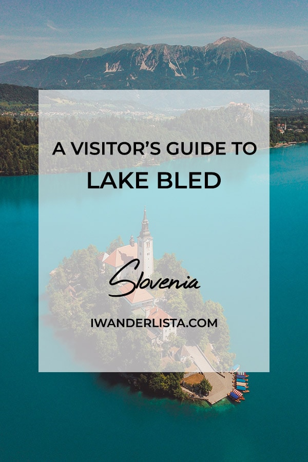 Lake Bled Pin