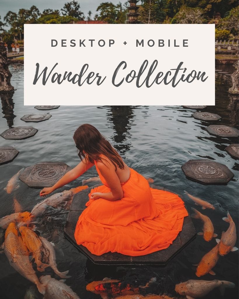 Wander Collection (Desktop + Mobile)