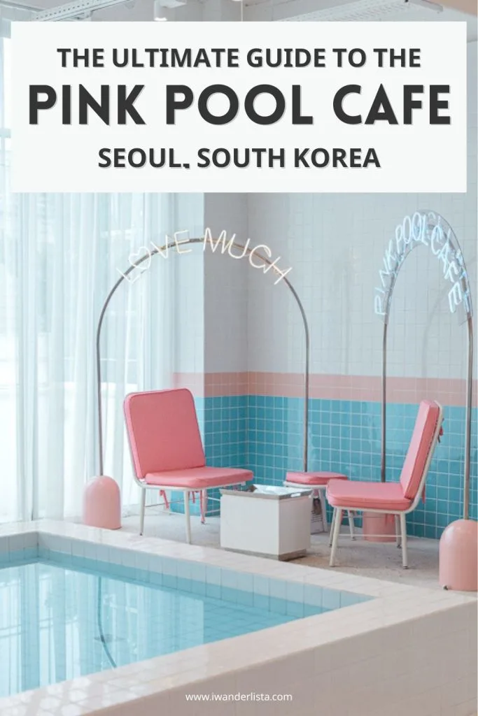 Pink Pool Cafe Seoul Hongdae 1