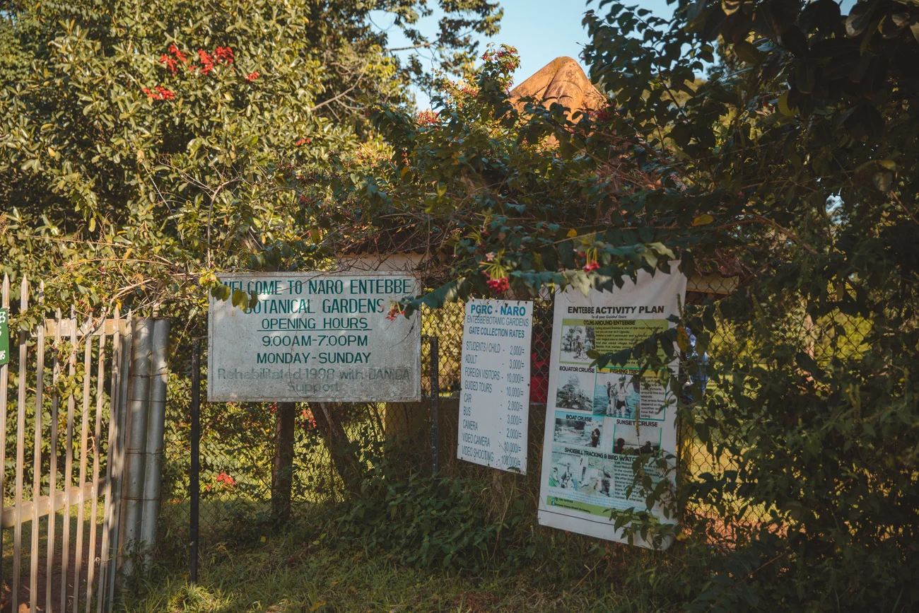 Entebbe Botanical Garden 1