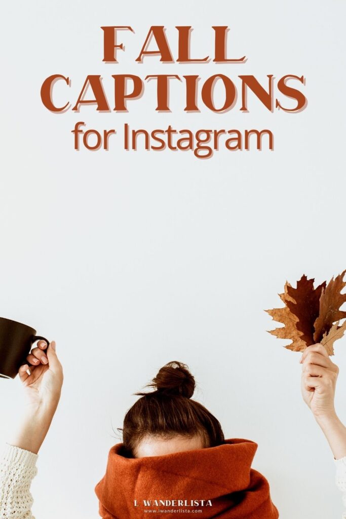 Fall captions for instagram