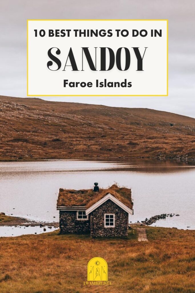 Sandoy Island Pin