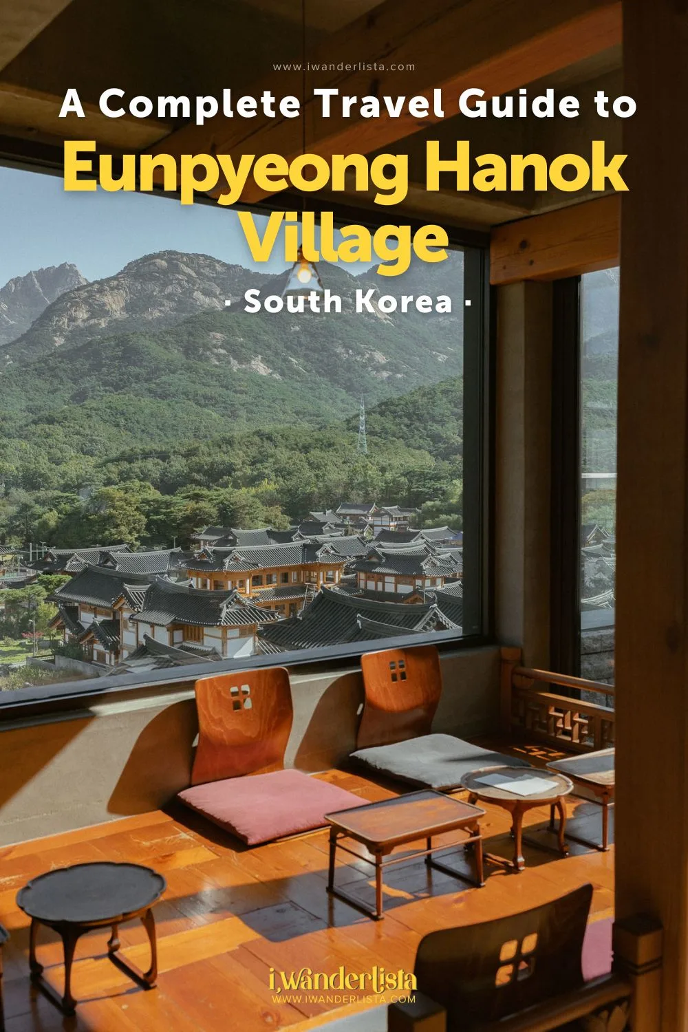Eunpyeong hanok village pin1