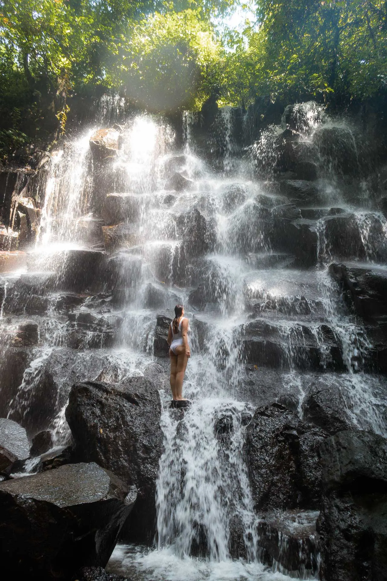 Kanto Lampo waterfalls in Ubud